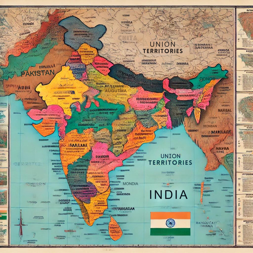 India Political Map UPSC Notes: Historical Evolution & Recent Changes