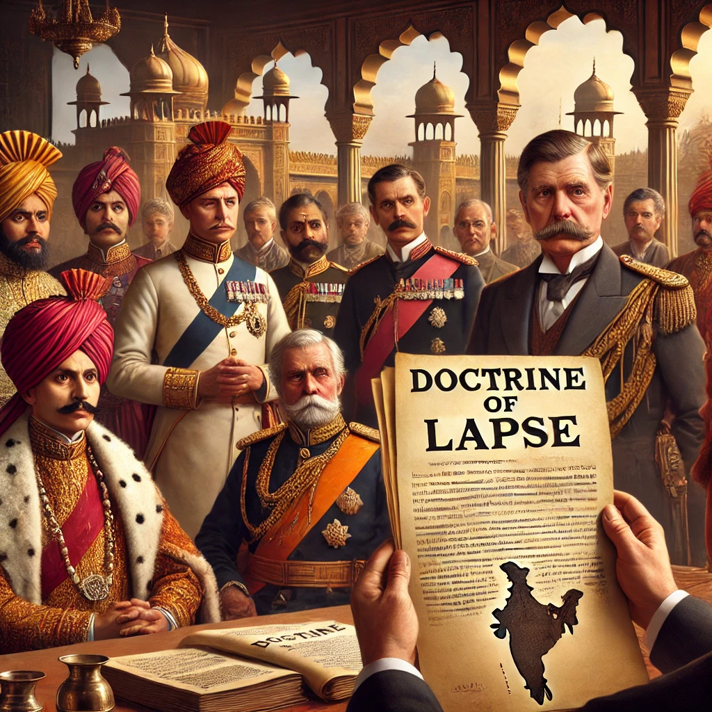 Doctrine of Lapse: Features, States Annexed & Impact |UPSC Notes