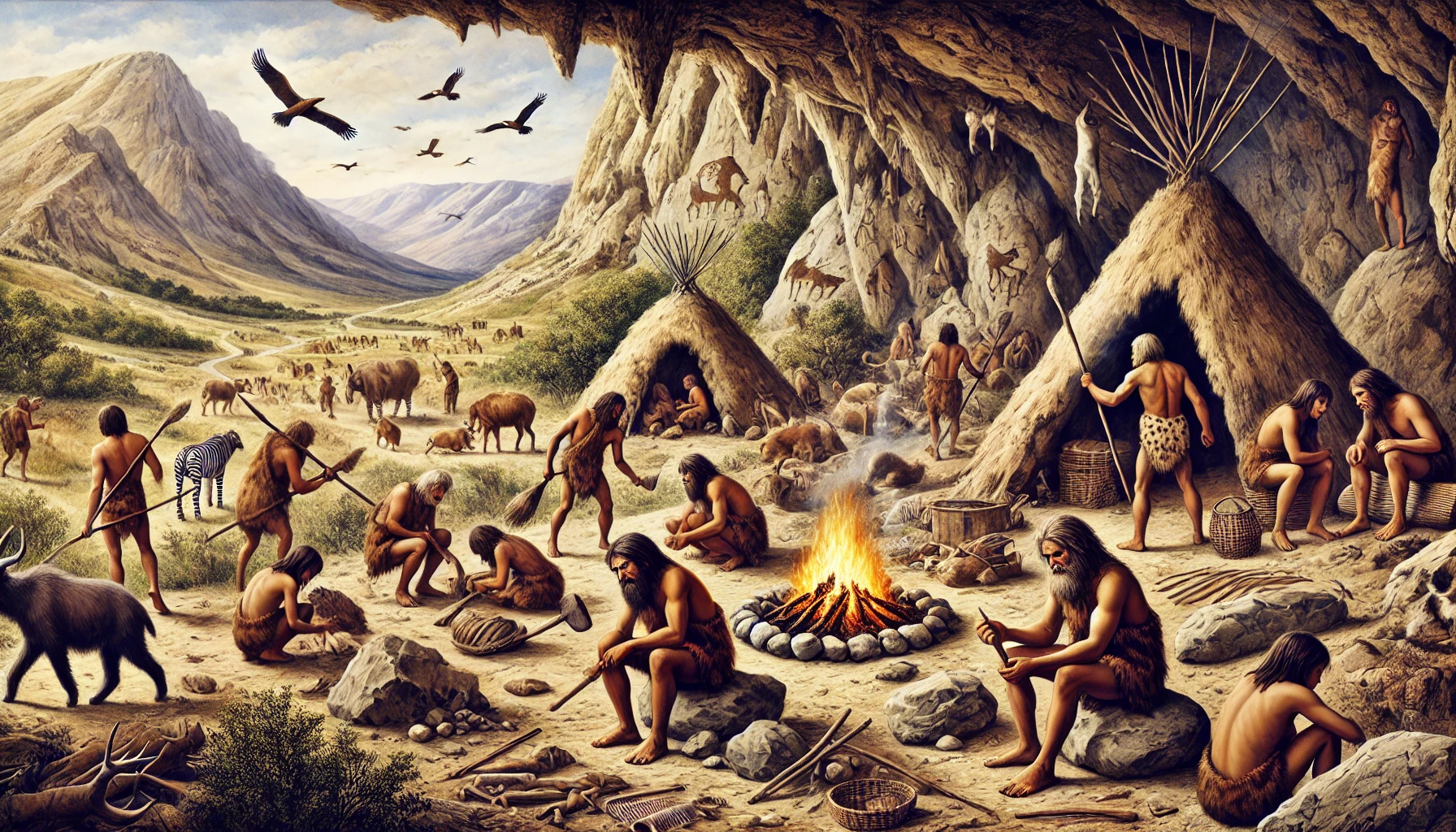 Paleolithic Age in History: Classifications, Characteristics & Major Sites