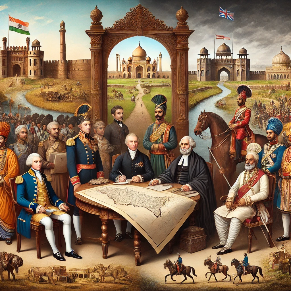 Early Composition Of The British Raj 