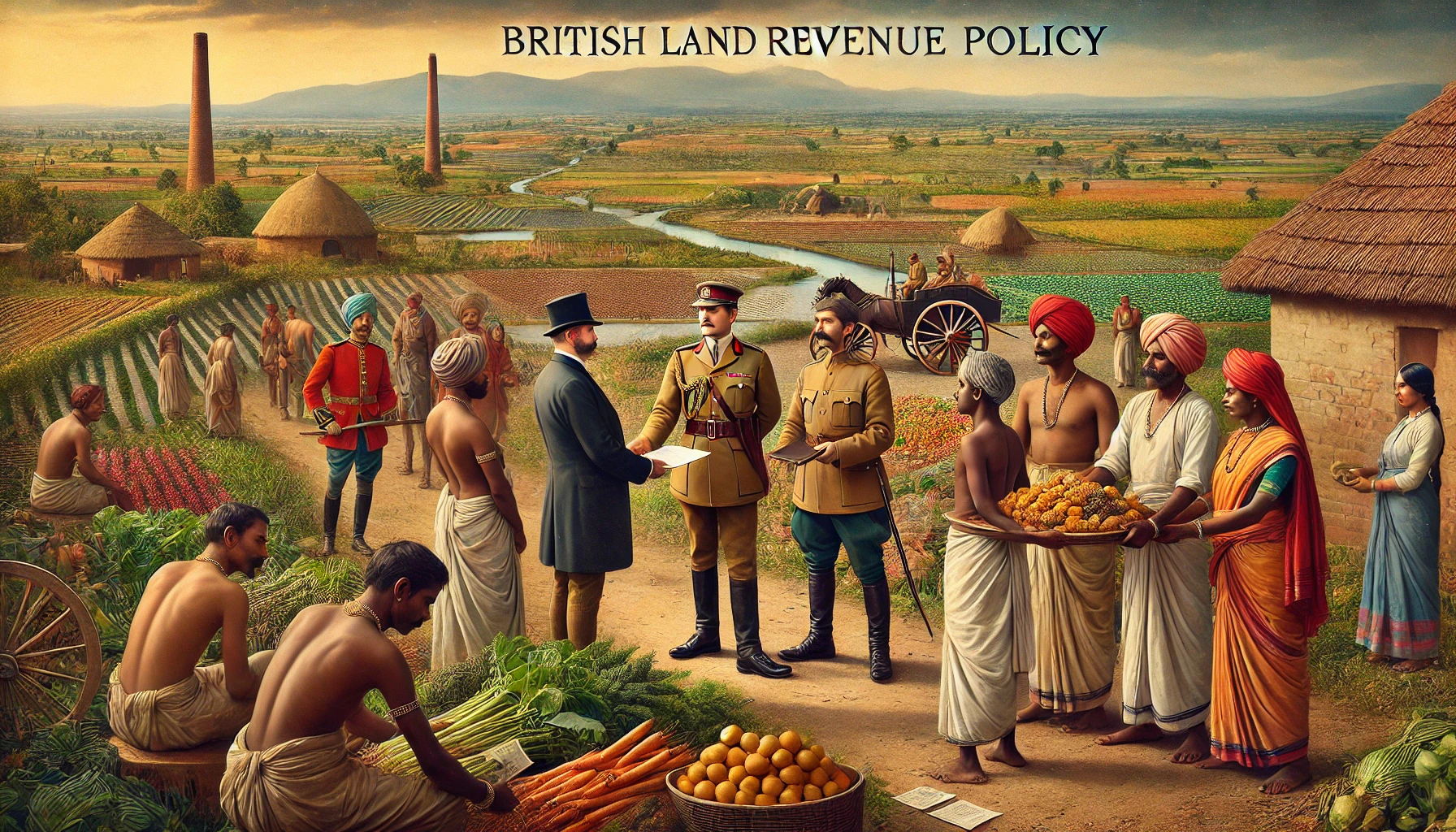 British Land Revenue Policy: Factors, Features & Implications |UPSC Notes