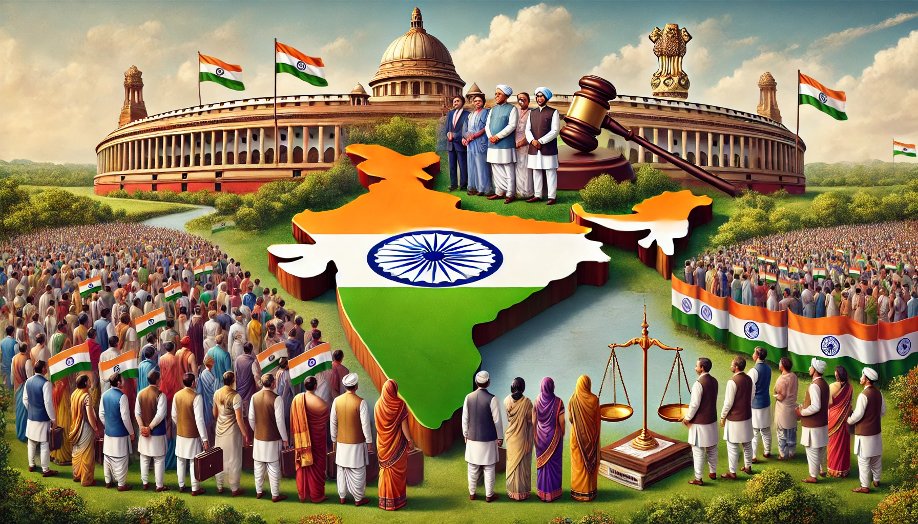 democracy system in india 