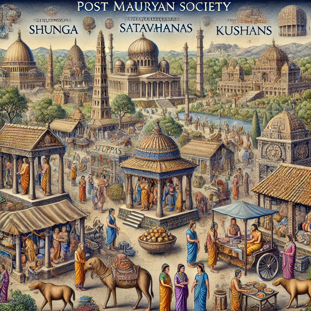 post mauryan society