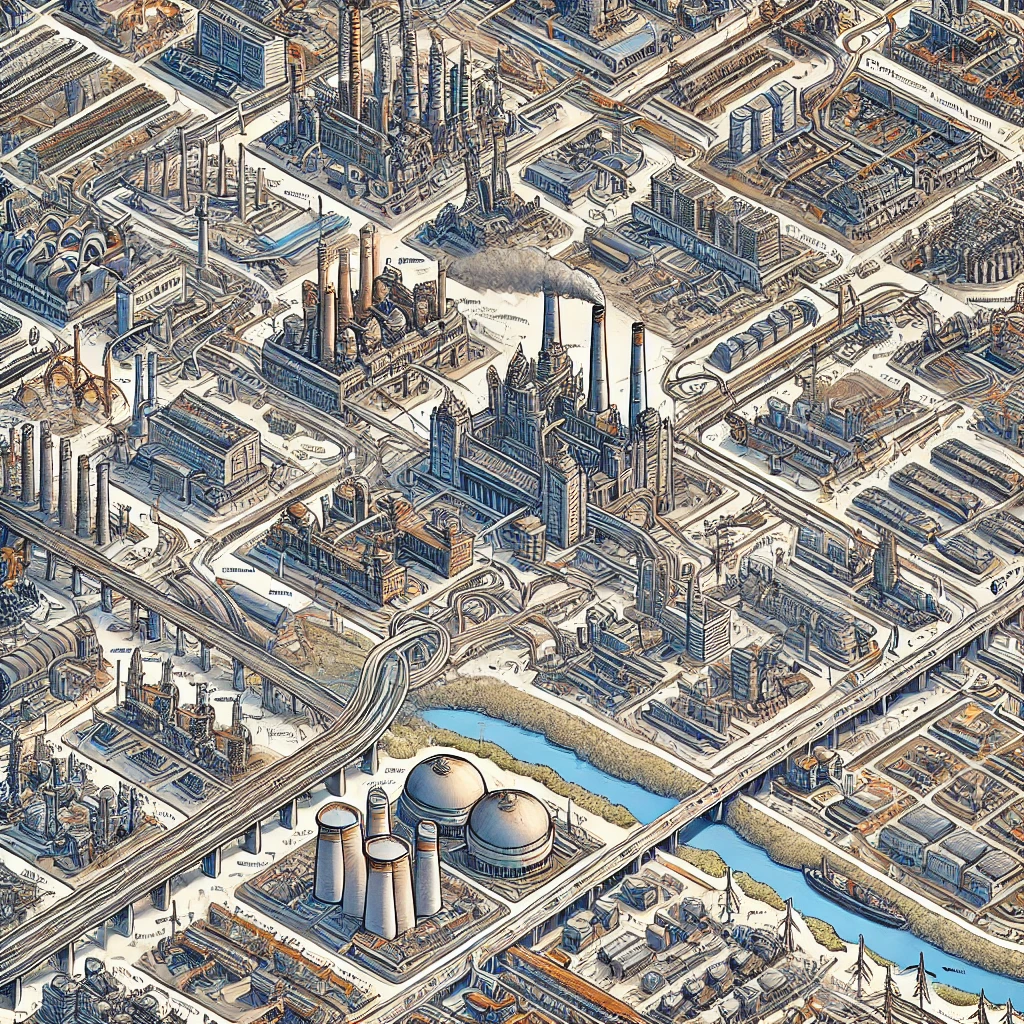 Major Industrial Regions of India