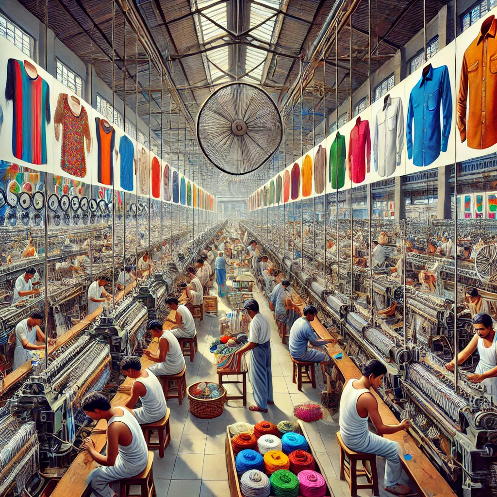 Major Textile Producing Regions in India 