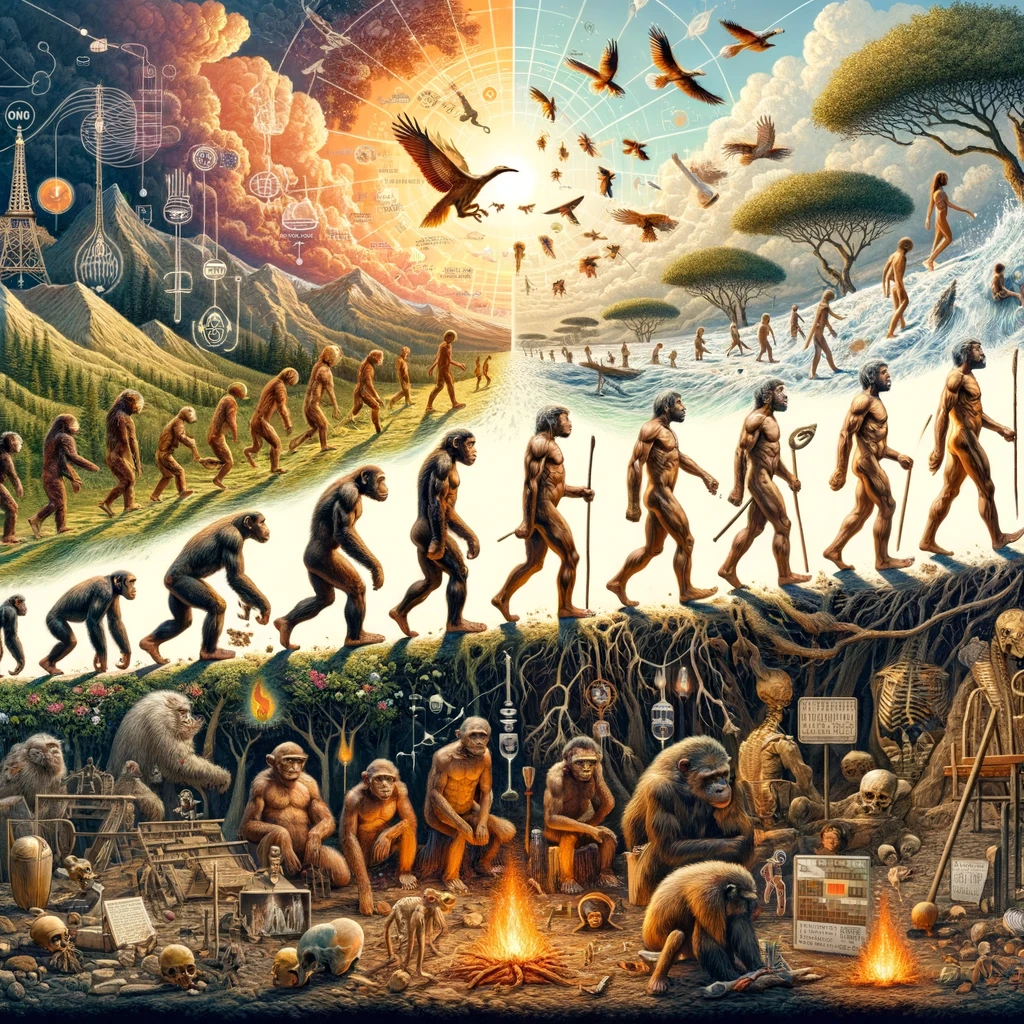 biological and cultural factors in human evolution