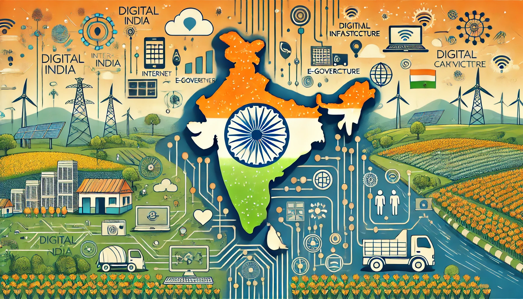 Digital India UPSC: Transforming the Nation Through Technology