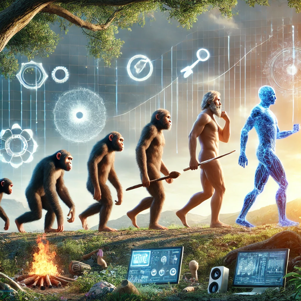 Human Evolution and Emergence of Man