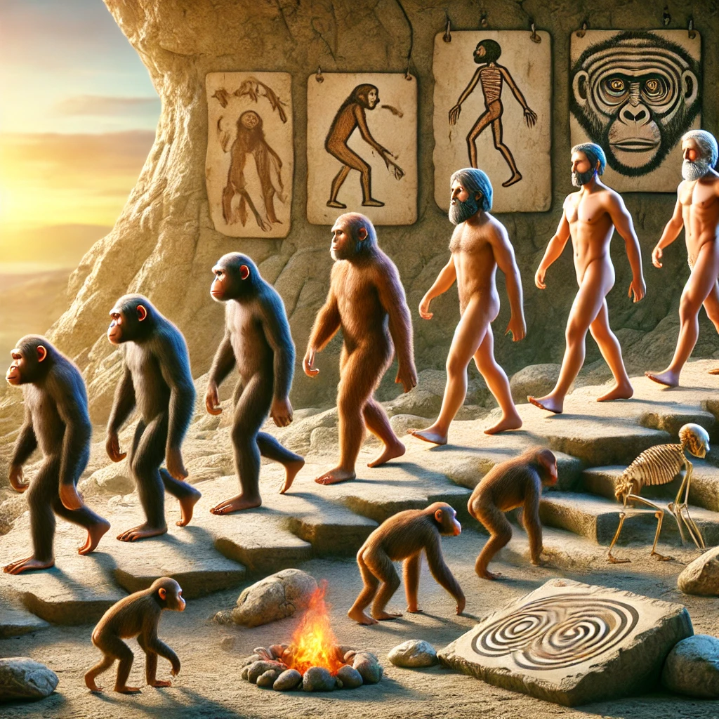 Human Evolution and Emergence of Man