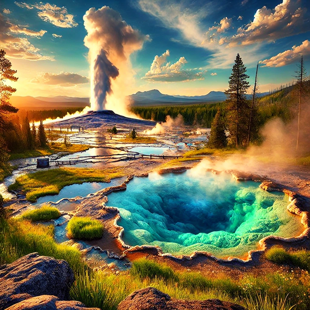 Geysers & Hot Springs