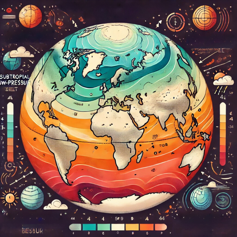 Temperature and Pressure Belts of the World